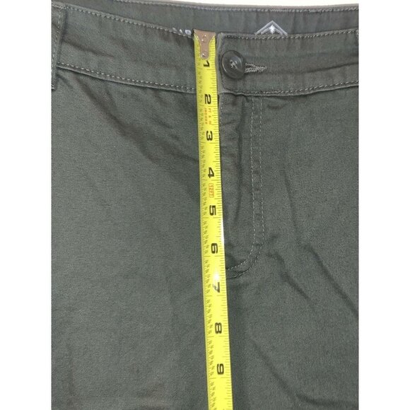 ST. JOHNS BAY GRAY women's STRETCH CAPRI PANTS SIZE 16 P - Picture 6 of 8